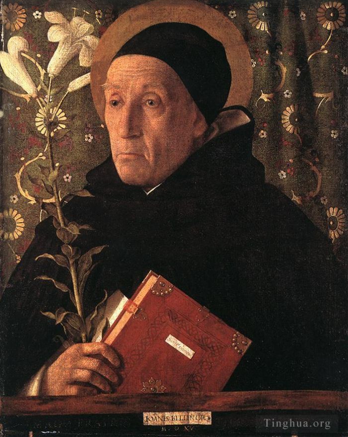 Giovanni Bellini Oil Painting - Portrait of Teodoro of Urbino