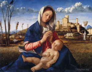 Artist Giovanni Bellini's Work - The virgin and child