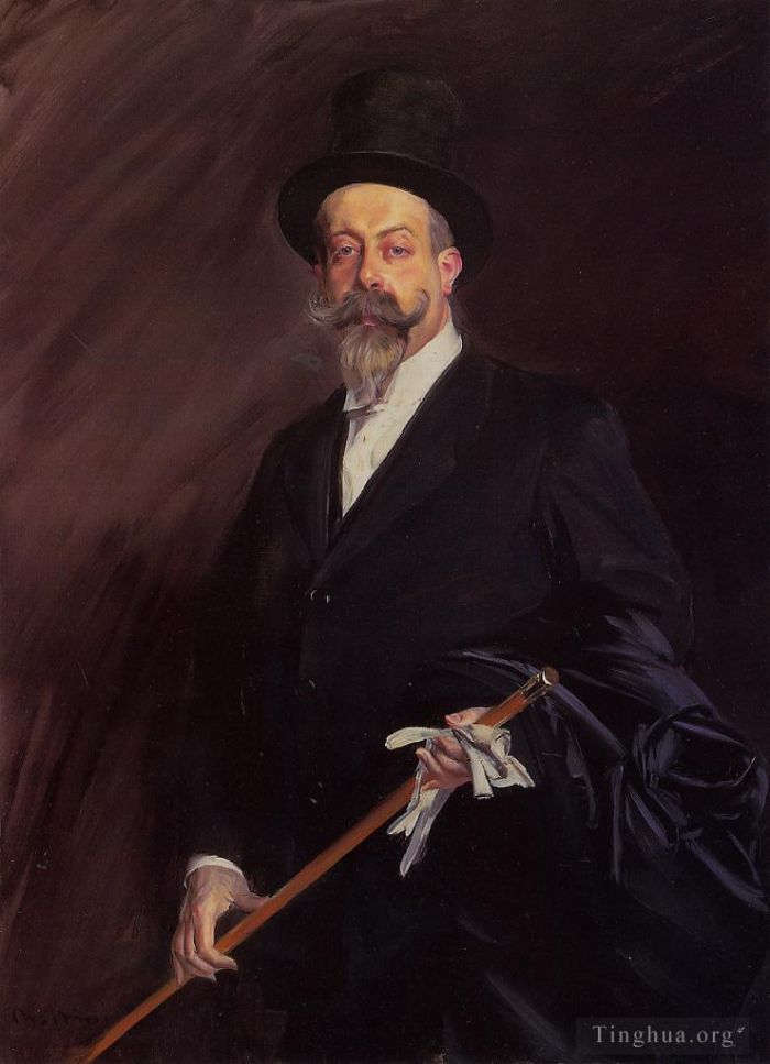 Giovanni Boldini Oil Painting - Portrait ofWillyThe Writer Henri Gauthier Villars