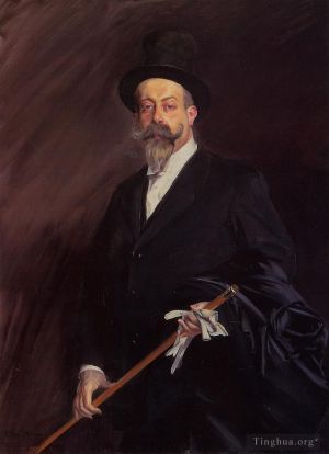 Artist Giovanni Boldini's Work - Portrait ofWillyThe Writer Henri Gauthier Villars
