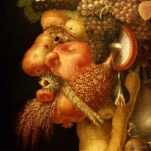 Artist Giuseppe Arcimboldo's Work - Fruits man