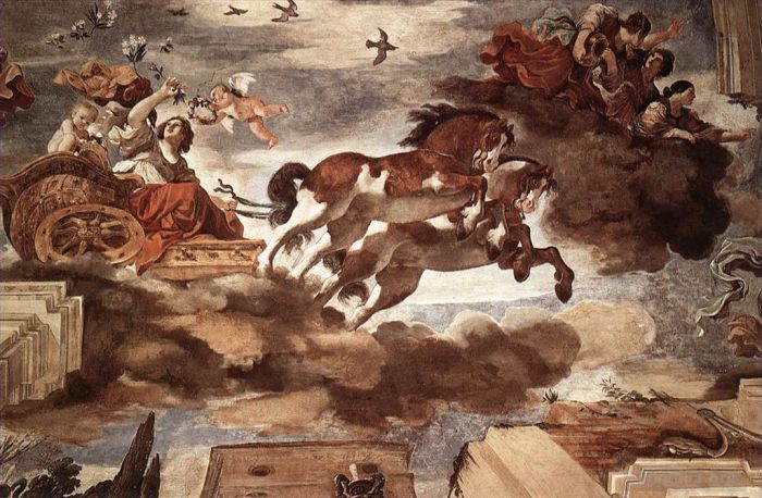 Guercino Oil Painting - Aurora