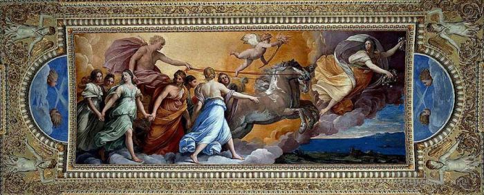 Guido Reni Oil Painting - Aurora