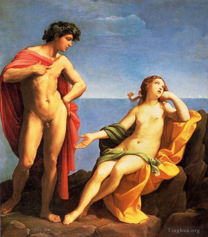 Guido Reni Oil Painting - Bacchus And Ariadne