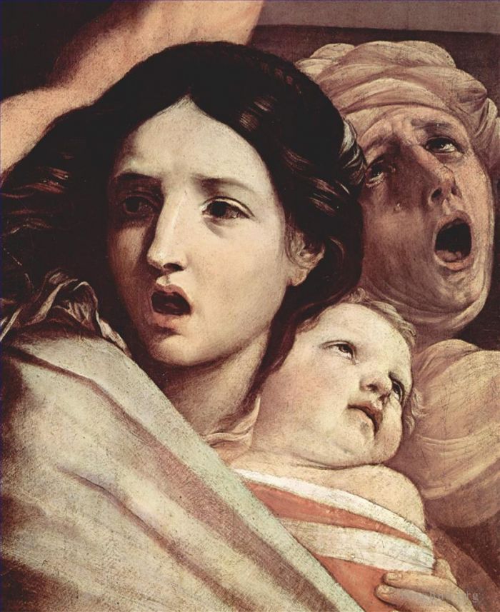 Guido Reni Oil Painting - Betlehemitischer Kindermord