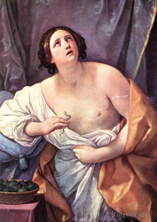 Guido Reni Oil Painting - Cleopatra
