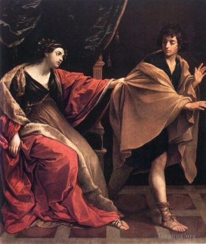 Artist Guido Reni's Work - Joseph and Potiphars Wife