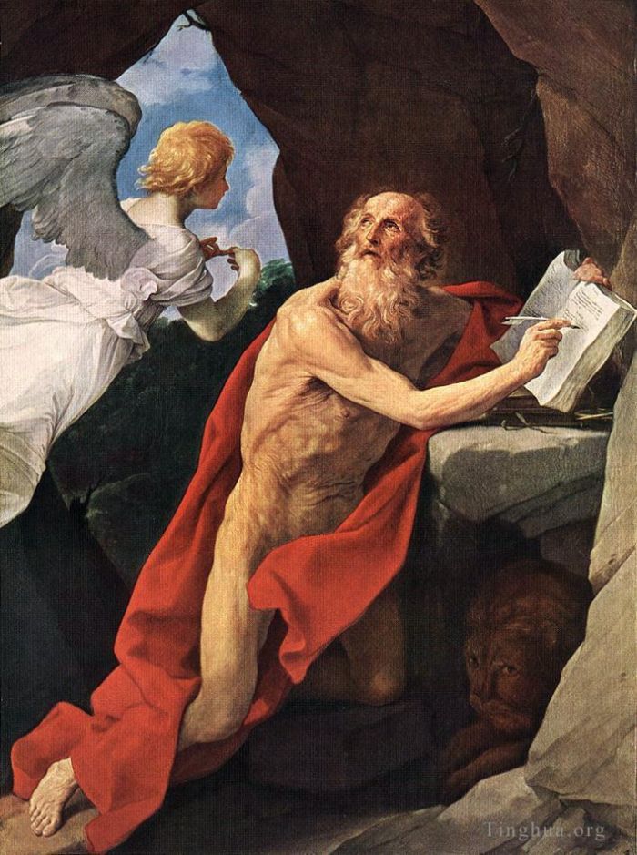 Guido Reni Oil Painting - St Jerome