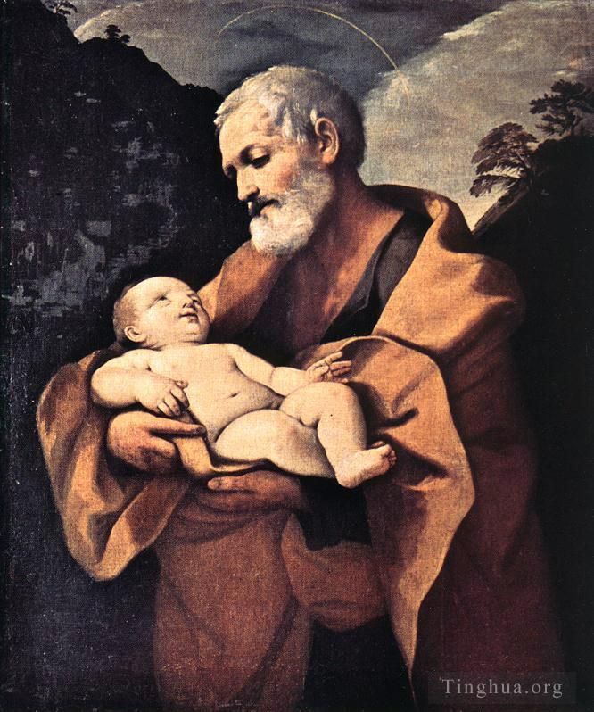 Guido Reni Oil Painting - St Joseph