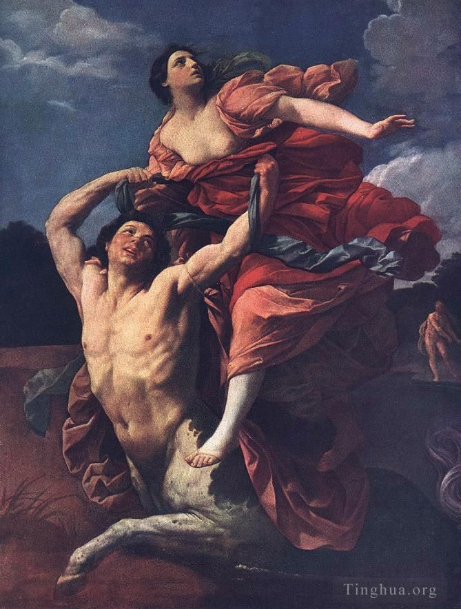 Guido Reni Oil Painting - The Rape of Dejanira