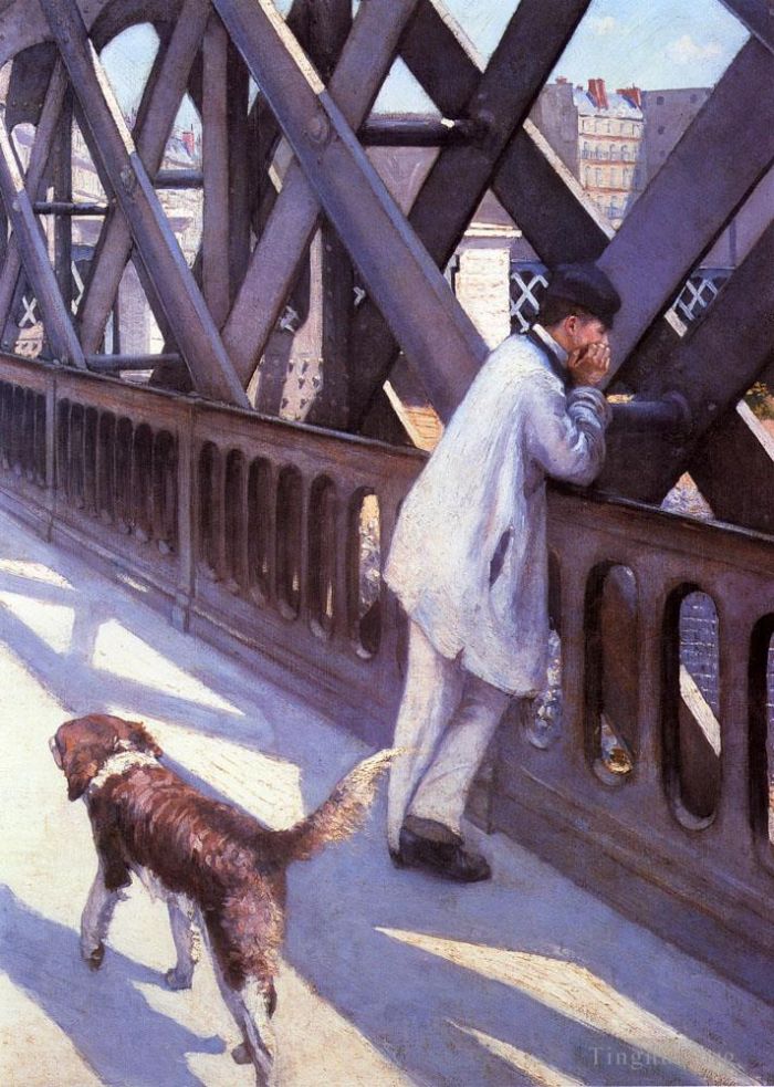 Gustave Caillebotte Oil Painting - L Europe Le Pont De
