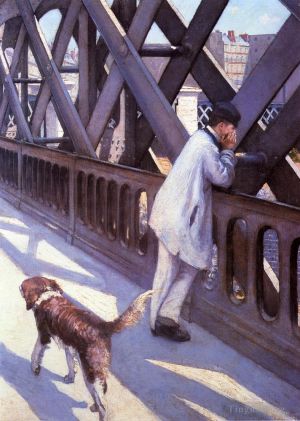 Artist Gustave Caillebotte's Work - L Europe Le Pont De