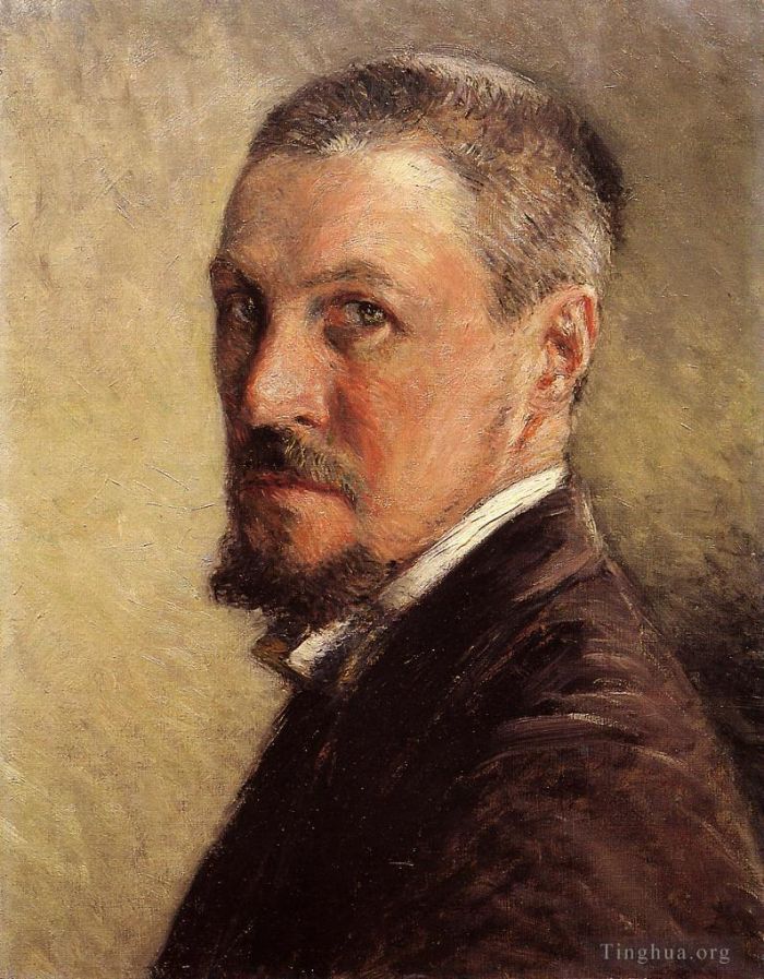 Gustave Caillebotte Oil Painting - Self Portrait2