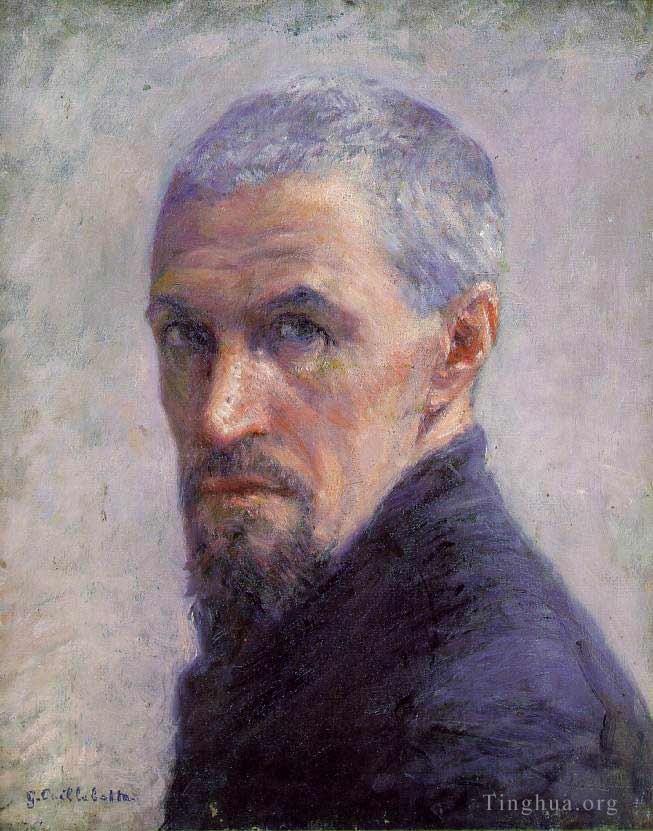 Gustave Caillebotte Oil Painting - Self Portrait