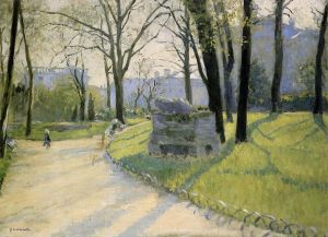 Artist Gustave Caillebotte's Work - The Parc Monceau