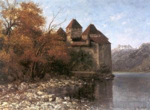 Artist Gustave Courbet's Work - Chateau de Chillon