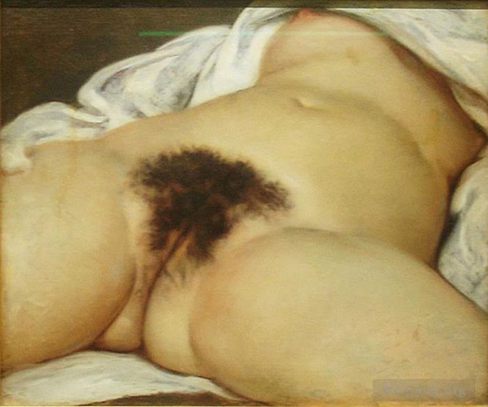 Gustave Courbet Oil Painting - Origin of the World