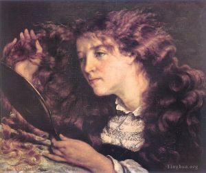 Artist Gustave Courbet's Work - Portrait of Jo The Beautiful Irish Girl