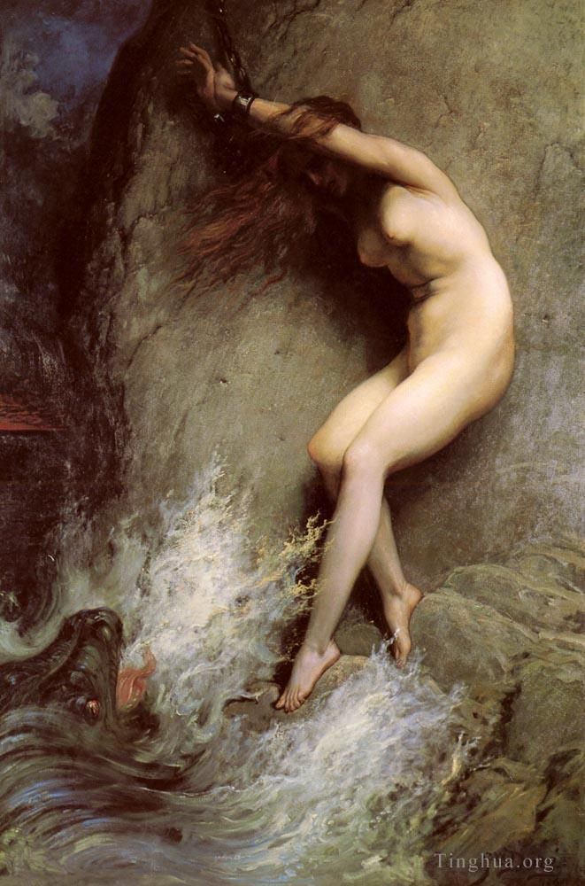 Gustave Dore Oil Painting - Andromeda