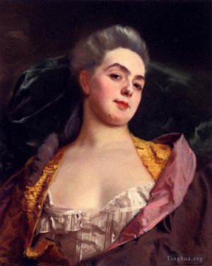 Artist Gustave Jacquet's Work - Portrait Of lady