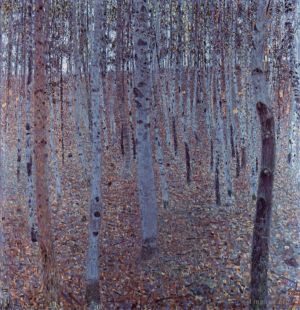 Artist Gustave Klimt's Work - Buchenhain