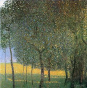 Artist Gustave Klimt's Work - Fruit Trees