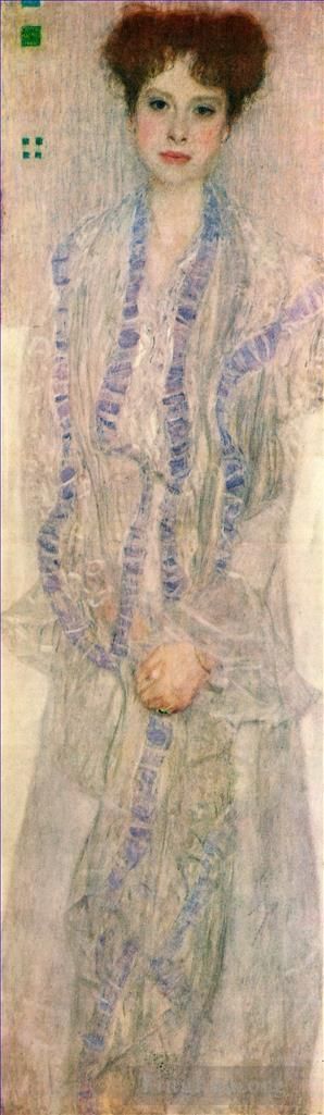 Artist Gustave Klimt's Work - Portrait of Gertha Felssovanyi