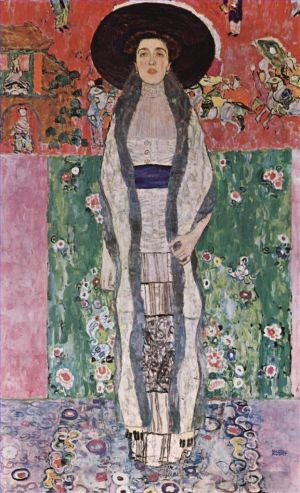 Artist Gustave Klimt's Work - Portrait of Adele Bloch-Bauer II