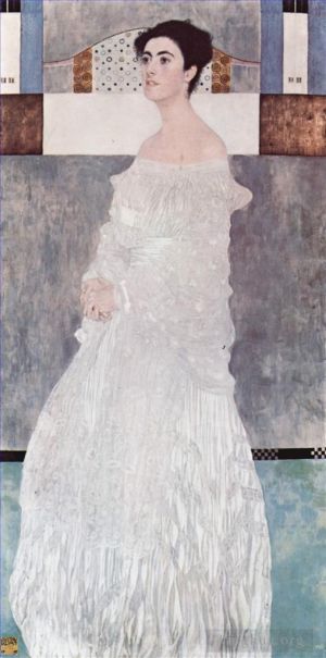 Artist Gustave Klimt's Work - Portrat der Margaret Stonborough Wittgenstein
