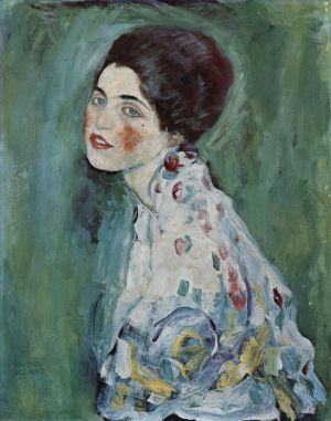 Artist Gustave Klimt's Work - Portrateiner Dame