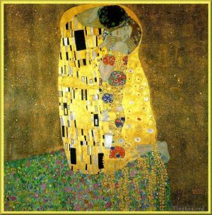 Artist Gustave Klimt's Work - The Kiss