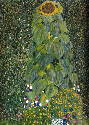 Artist Gustave Klimt's Work - The Sunflower