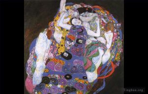 Artist Gustave Klimt's Work - The Virgin (The Maiden)