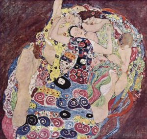 Artist Gustave Klimt's Work - The Virgins