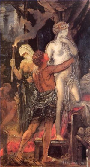 Artist Gustave Moreau's Work - Messalina