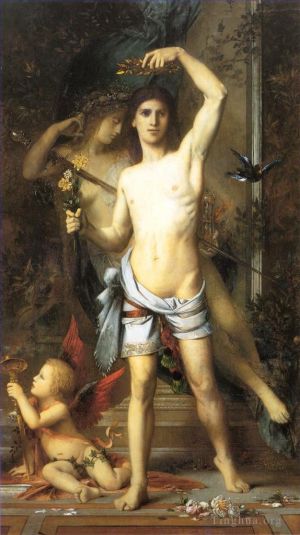 Artist Gustave Moreau's Work - The Young Man and Death
