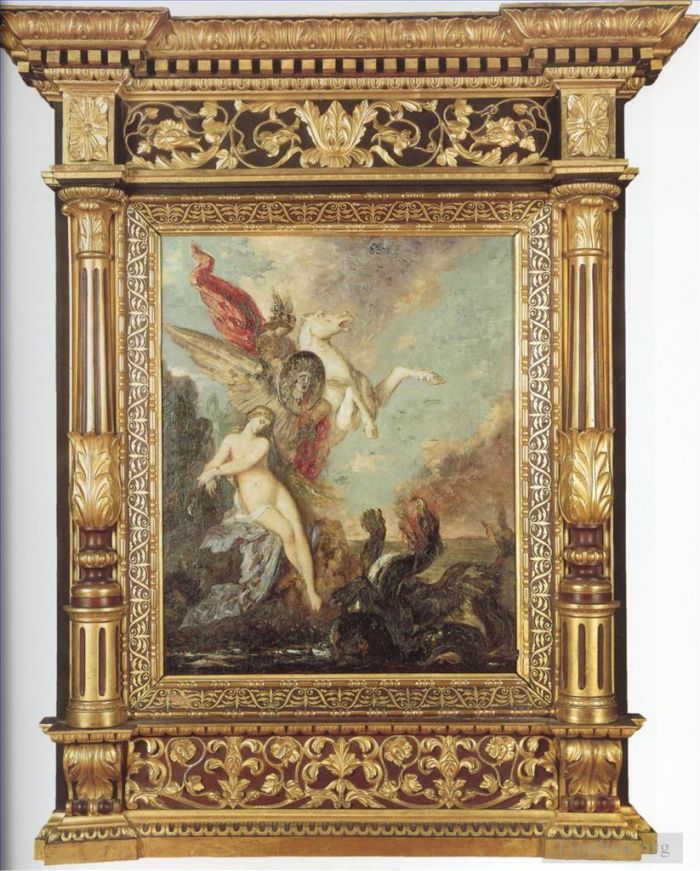 Gustave Moreau Oil Painting - Andromeda