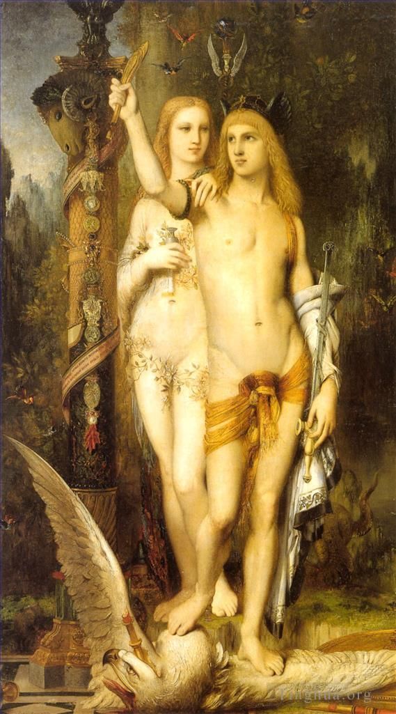 Gustave Moreau Oil Painting - Jason