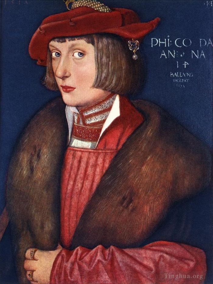 Hans Baldung Oil Painting - Count Philip