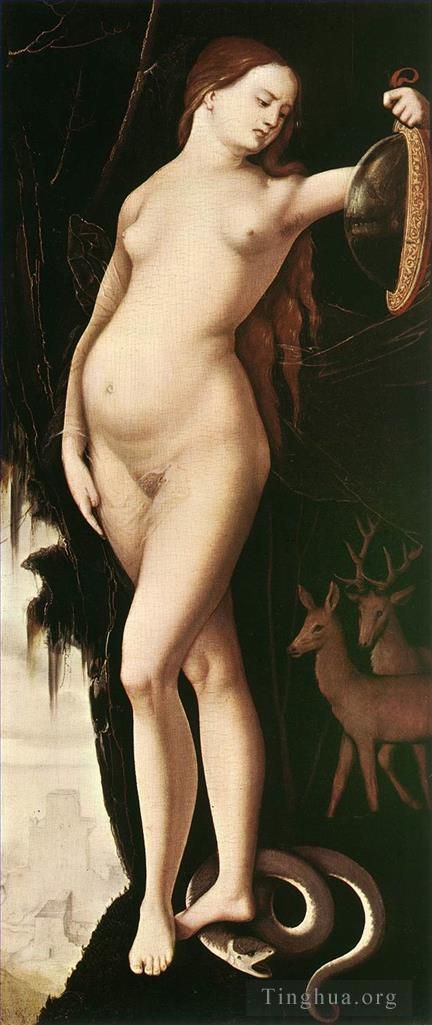 Hans Baldung Oil Painting - Prudence