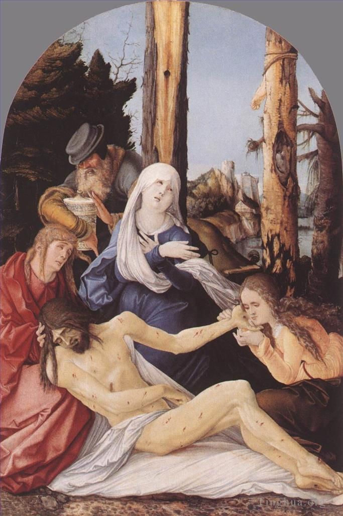 Hans Baldung Oil Painting - The Lamentation Of Christ