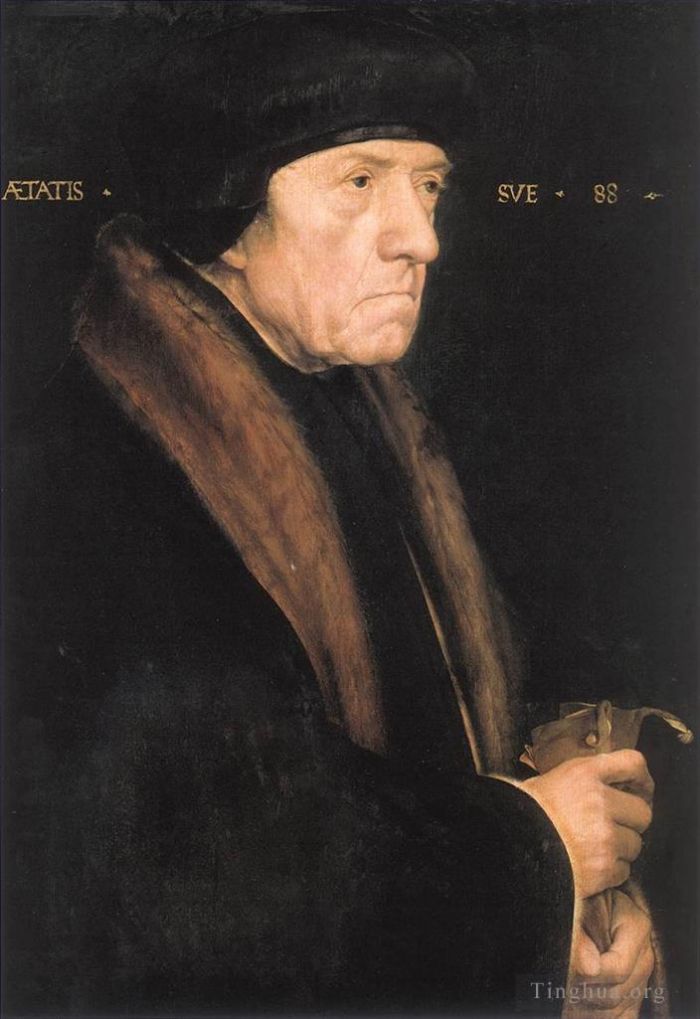 Hans Holbein the Younger Oil Painting - Portrait of John Chambers