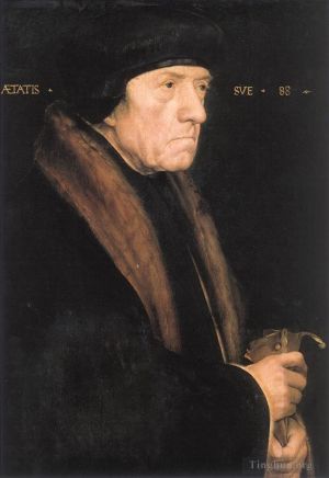 Artist Hans Holbein the Younger's Work - Portrait of John Chambers