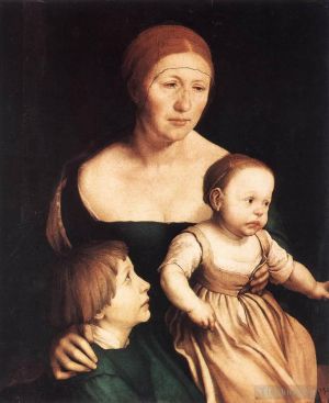 Artist Hans Holbein the Younger's Work - The Artists Family