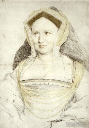 Artist Hans Holbein the Younger's Work - Portrait of Lady Mary Guildford