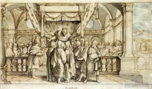 Artist Hans Holbein the Younger's Work - The Arrogance of Rehoboam