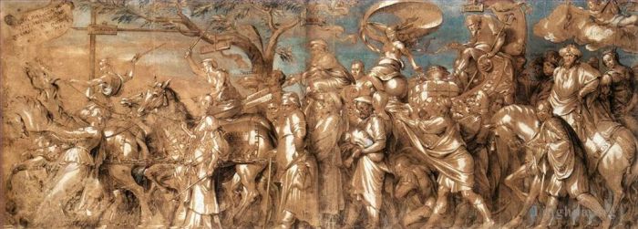 Hans Holbein the Younger Various Paintings - The Triumph of Riches