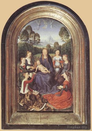 Artist Hans Memling's Work - Diptych of Jean de Cellier 1475I