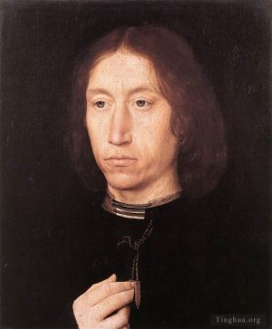 Artist Hans Memling's Work - Portrait of a Man 1478