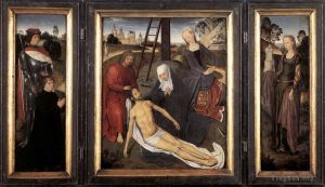 Artist Hans Memling's Work - Triptych of Adriaan Reins 1480